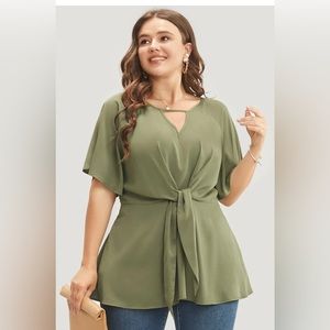 Adorable new BloomChic is top Size 14/16 Green